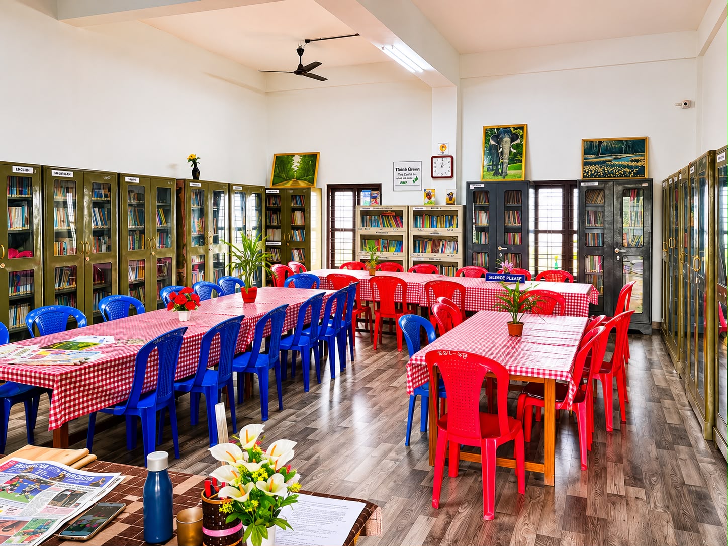 LIBRARY & READING ROOM